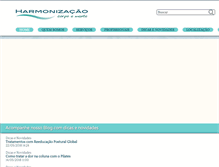 Tablet Screenshot of harmonizacao.com